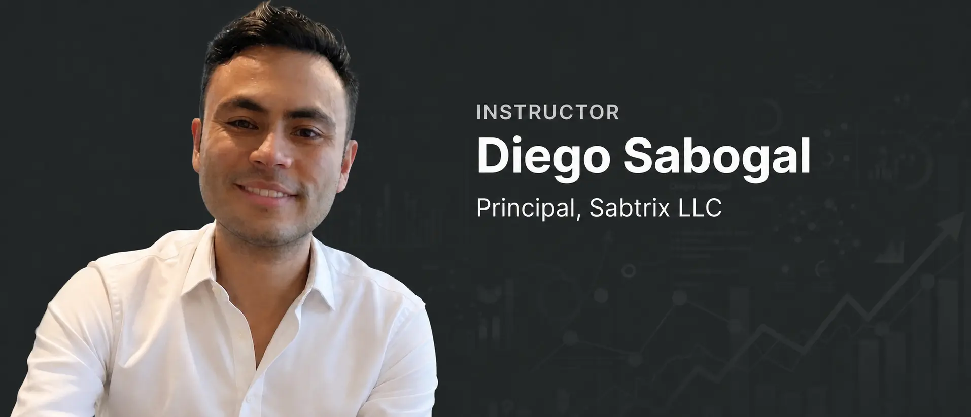 Diego Sabogal, instructor de marketing digital e inteligencia artificial de Sabtrix LLC
